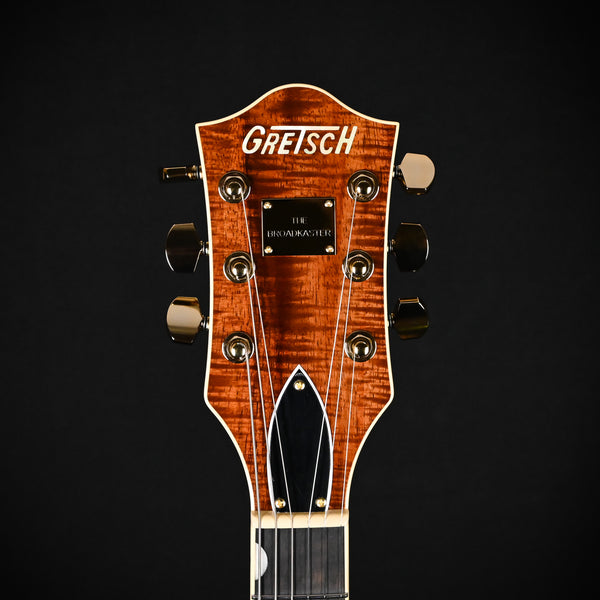 Gretsch Broadkaster LX Figured Center Block w/ String-Thru Bigsby and Gold Hardware- Havana Burst 2026 (JT25113674)