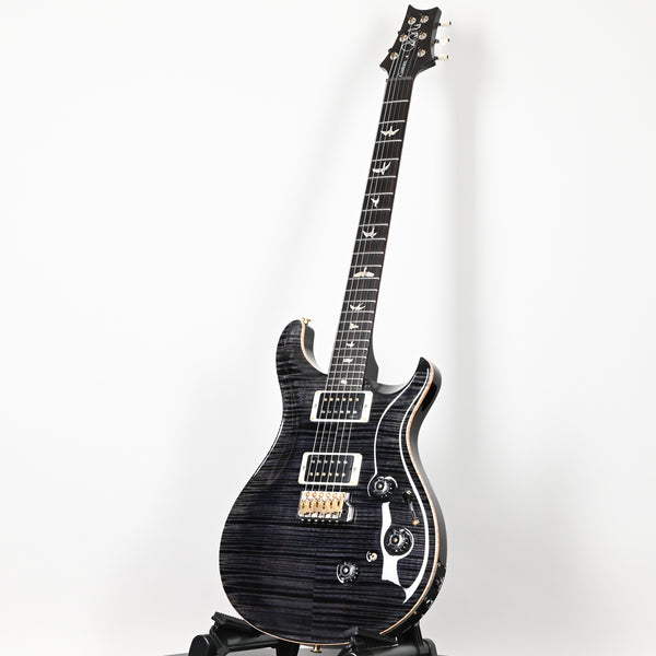 PRS Custom 24 Piezo w/ 10-Top & DMO Pickups Electric Guitar- Gray Black 2025 (0413698)