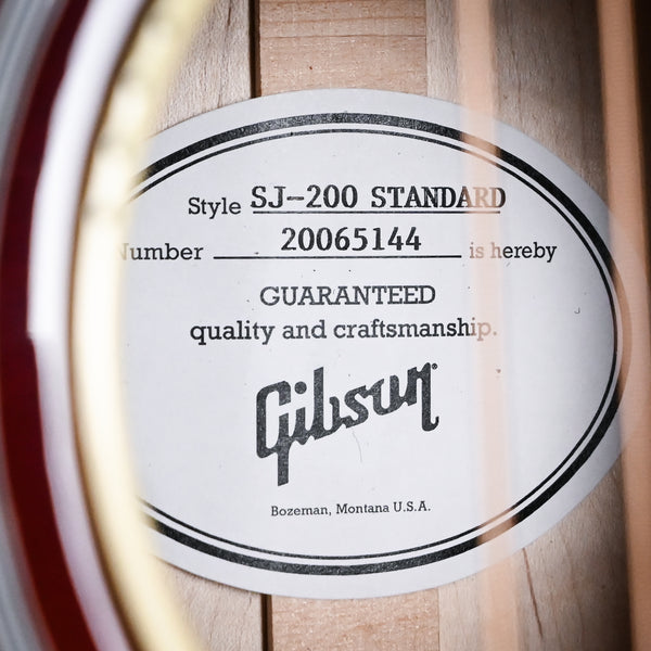 Gibson Acoustic SJ-200 Standard Maple- Autumnburst 2025 (20065144)