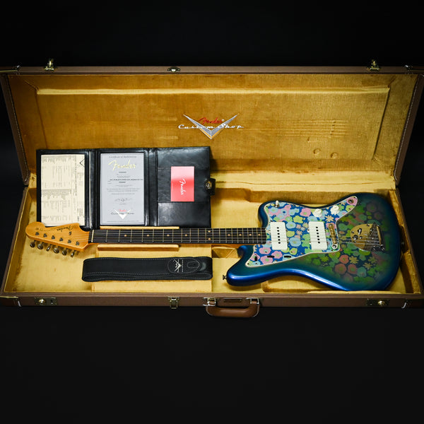 Fender Custom Shop Limited Edition Blue Flower 250K Jazzmaster Journeyman- Age Blue Flower 2025 (CZ586268)