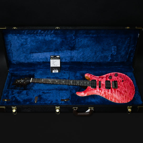 PRS Modern Eagle V Wood Library w/ 10-Top & Brazilian Rosewood Fingerboard Electric Guitar- Bonnie Pink 2025 (0416656)