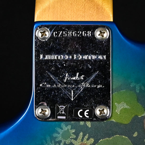 Fender Custom Shop Limited Edition Blue Flower 250K Jazzmaster Journeyman- Age Blue Flower 2025 (CZ586268)