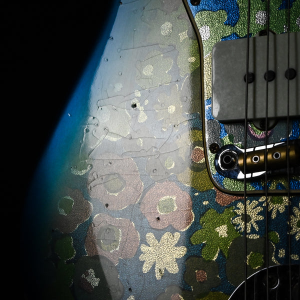 Fender Custom Shop Limited Edition Blue Flower 250K Jazzmaster Journeyman- Age Blue Flower 2025 (CZ586268)