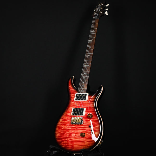 PRS Custom 24 Wood Library w/ 10-Top, Brazilian Rosewood, & DMO Pickups- Blood Orange Smokeburst (0401608)