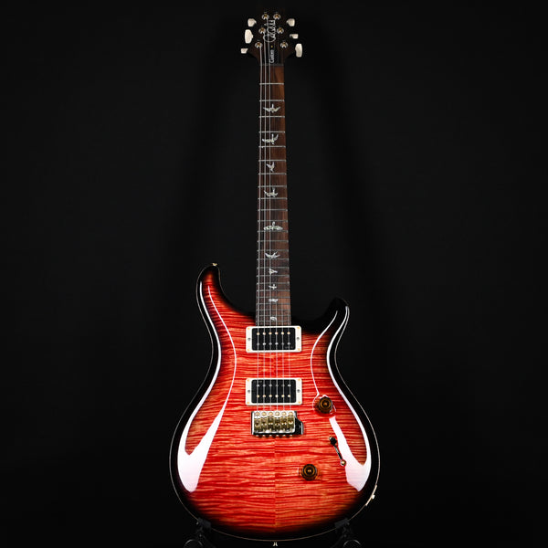 PRS Custom 24 Wood Library w/ 10-Top, Brazilian Rosewood, & DMO Pickups- Blood Orange Smokeburst (0401608)