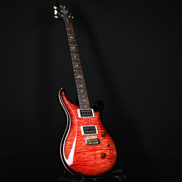 PRS Custom 24 Wood Library w/ 10-Top, Brazilian Rosewood, & DMO Pickups- Blood Orange Smokeburst (0401608)