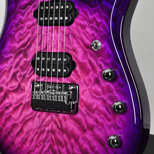 Ernie Ball Music Man JP15 John Petrucci Signature *Miami Guitar Exclusive* - Olallieberry Quilt 2025 (H10734)