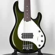 Ernie Ball Music Man StingRay 5 Special H 5-String Bass Guitar- Fallout Green (K07301)