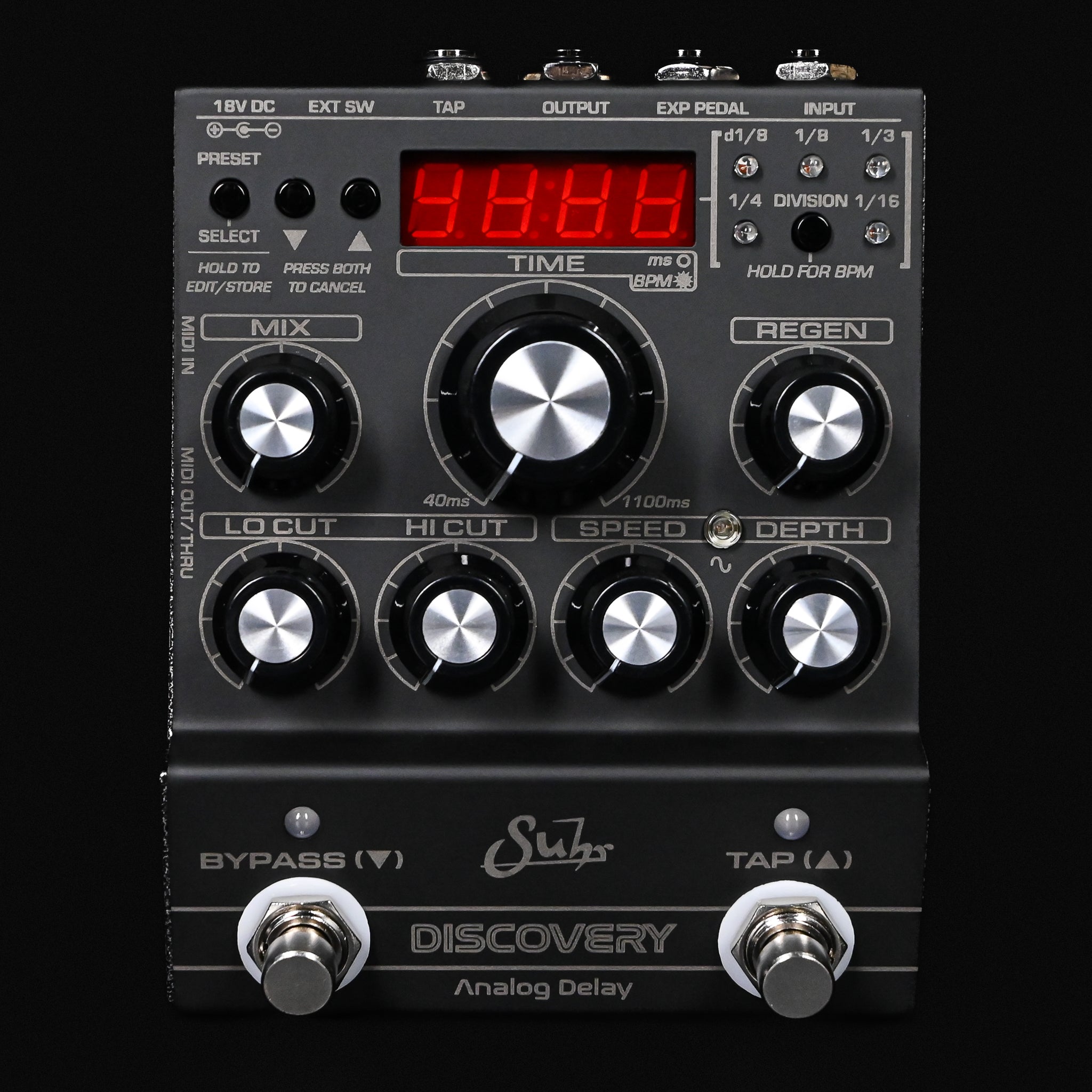 Suhr Dark Discovery Analog Delay Pedal (DAD1393)