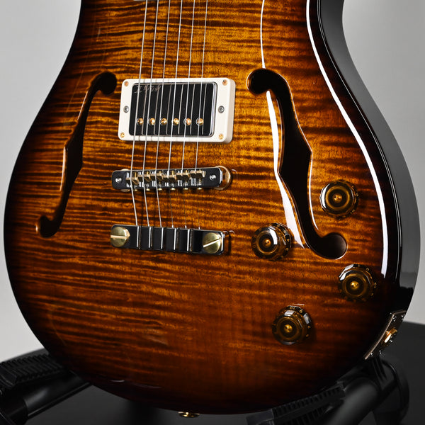 PRS McCarty 594 Hollowbody II w/ 10-Top- Black Gold Wraparound Burst 2025 (0414707)