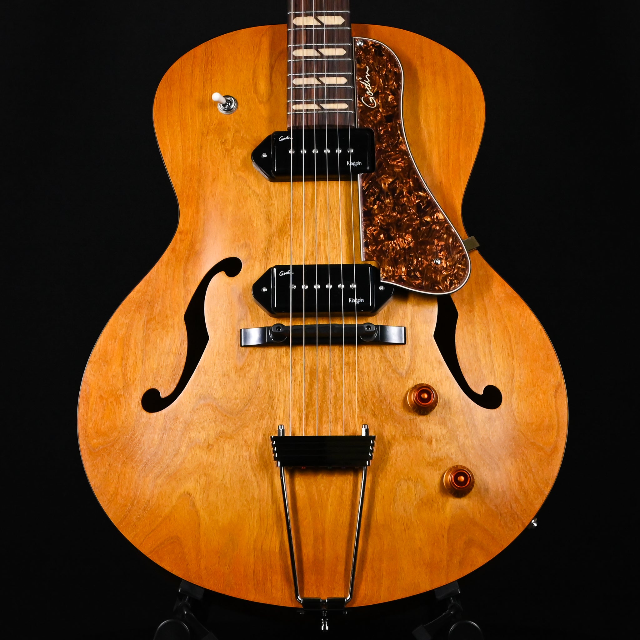 Godin 5th Avenue Jumbo P90- Harvest Gold (051519000246)