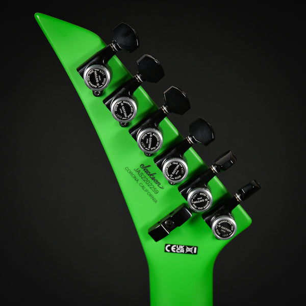 Jackson American Series Soloist SL3 Electric Guitar Satin Slime Green 2023 (JAS2202259)