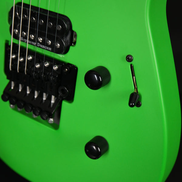 Jackson American Series Soloist SL3 Electric Guitar Satin Slime Green 2023 (JAS2202259)