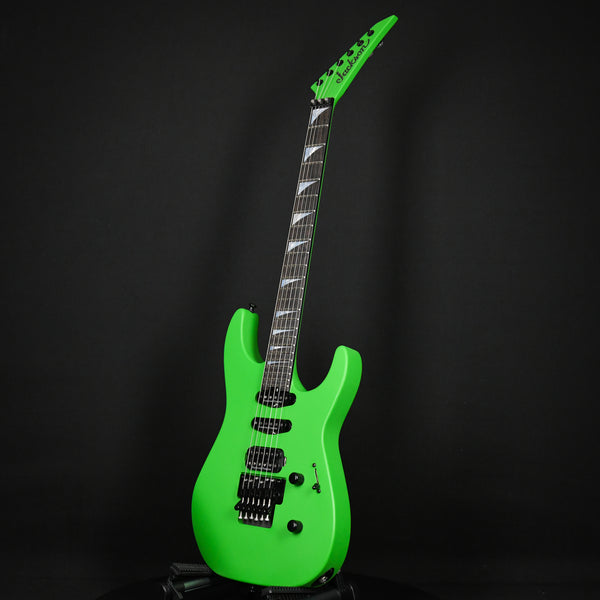 Jackson American Series Soloist SL3 Electric Guitar Satin Slime Green 2023 (JAS2202259)