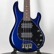 Ernie Ball Music Man StingRay 5 Special HH 5-String Bass Guitar– Butane Blue (F99358)
