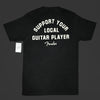 Fender Support Your Local Guitar Player Tee - Black