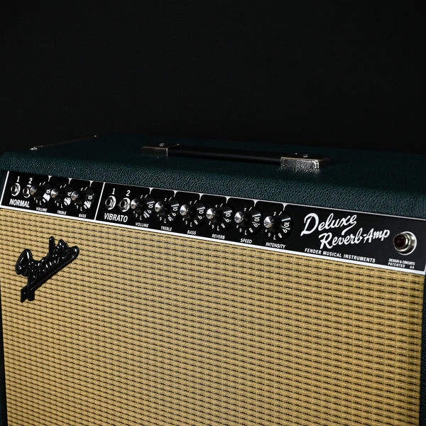 Fender Limited Edition FSR 65 Deluxe Reverb Amplifier - British Racing Green (CR424022)