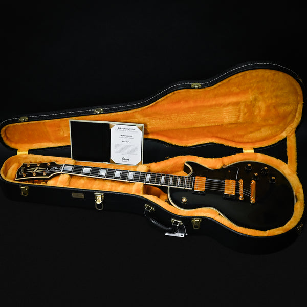 Gibson Custom 1968 Les Paul Custom Reissue w/ Gold Hardware Murphy Lab Ultra Light Aged- Ebony 2026 (603748)