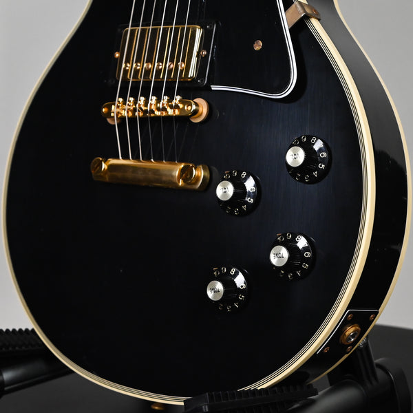 Gibson Custom 1968 Les Paul Custom Reissue w/ Gold Hardware Murphy Lab Ultra Light Aged- Ebony 2026 (603748)