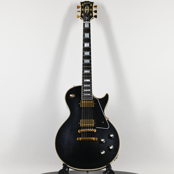 Gibson Custom 1968 Les Paul Custom Reissue w/ Gold Hardware Murphy Lab Ultra Light Aged- Ebony 2026 (603748)