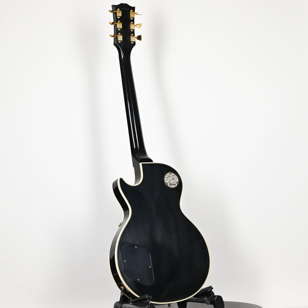 Gibson Custom 1968 Les Paul Custom Reissue w/ Gold Hardware Murphy Lab Ultra Light Aged- Ebony 2026 (603748)