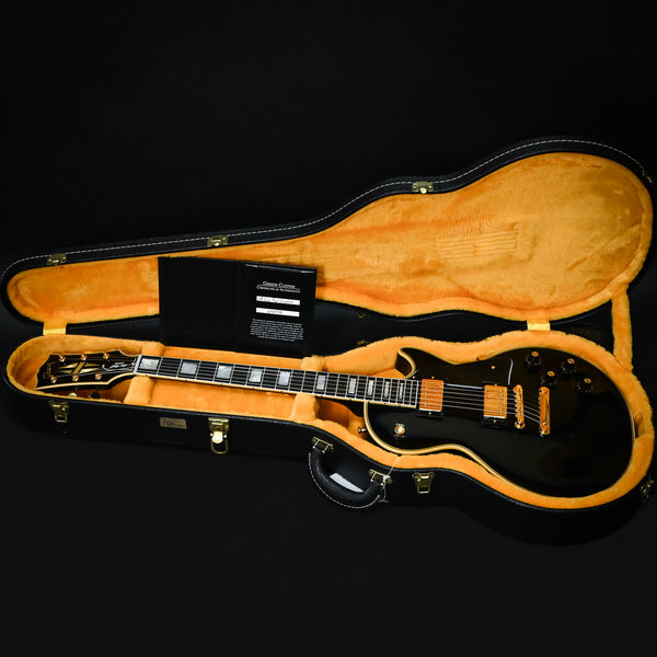 Gibson Custom 1968 Les Paul Custom Reissue Gloss w/ Gold Hardware- Ebony 2026 (603058)