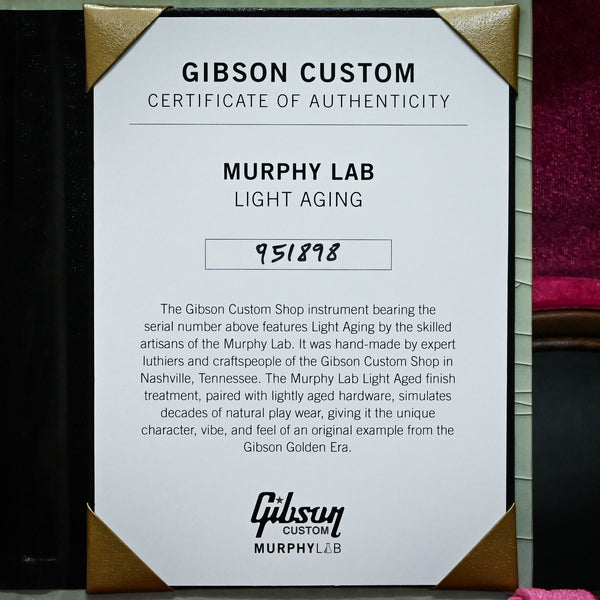 Gibson Custom 1959 Les Paul Standard Reissue Murphy Lab Light Aged- Dirty Lemon Burst 2026 (951898)