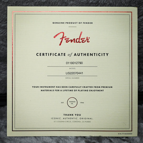 Fender American Ultra Stratocaster- Texas Tea 2022 (US22070441)