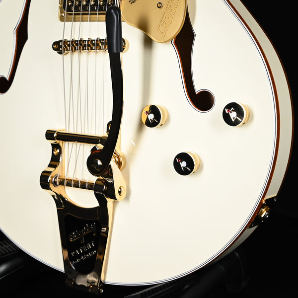 Gretsch Falcon Center Block LTD Double-Cut w/ String-Thru Bigsby- Vintage White 2025 (JT25051553)