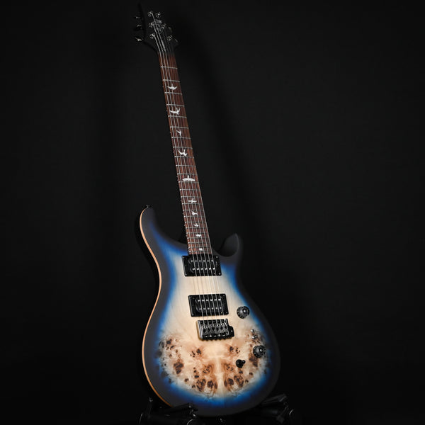 PRS SE Custom 24-08 Poplar Burl Limited Edition- Lake Blue Midnight Burst 2025 (CTIG112231)