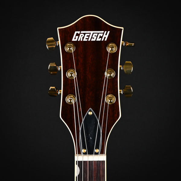 Gretsch Electromatic LTD Flame Okoume Broadkaster Jr. Single-Cut w/ Bigsby- Roundup Orange Stain (CYGC24110711)