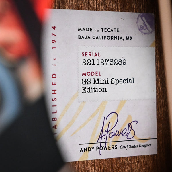 Taylor ZEDD GS Mini Telos Special Edition (2211275289)