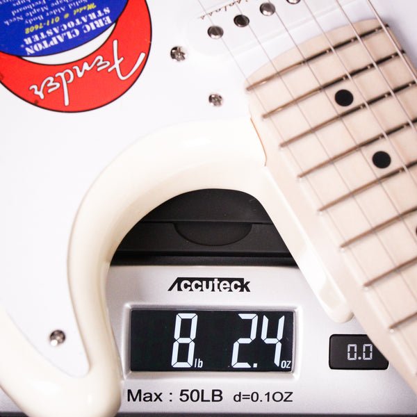 Fender Eric Clapton Stratocaster Maple Fingerboard Olympic White 2024 (US23120619)