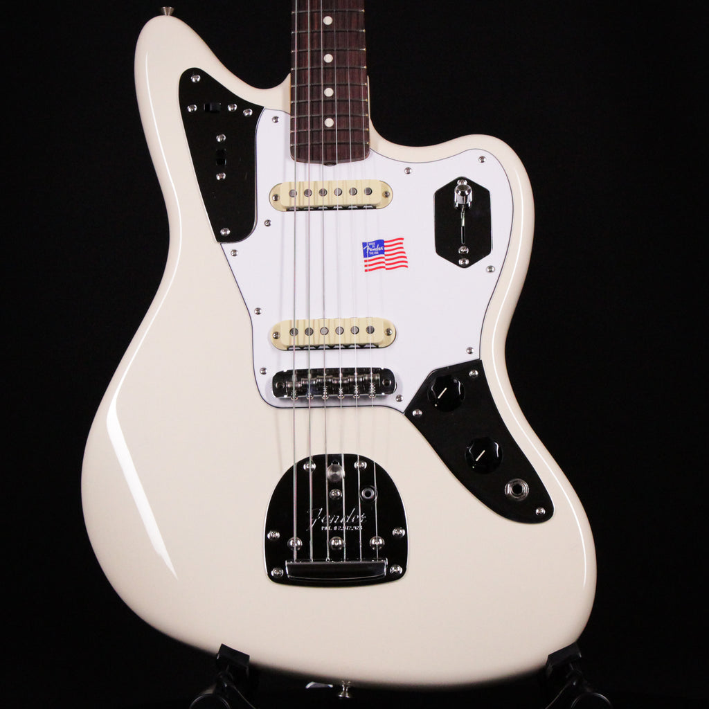 Fender Johnny Marr Jaguar Olympic White Rosewood Fingerboard 2024 