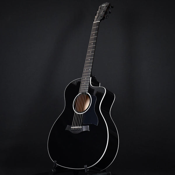Taylor 214ce Deluxe Acoustic Electric Guitar Black 2023 Demo (2201303406)
