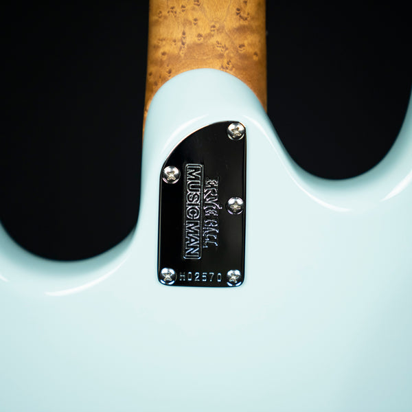 Ernie Ball Music Man Cutlass RS HSS Electric Guitar Powder Blue Rosewood Fingerboard (H02570)