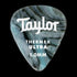 Taylor DarkTone Premium 351 Thermex Ultra Picks Abalone 1.0mm 6 Pack
