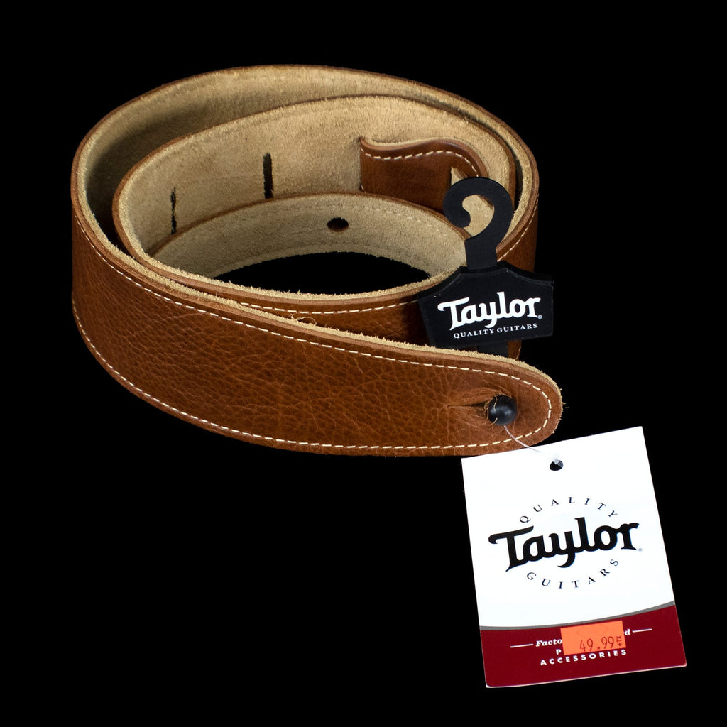 Taylor Leather Strap Suede Back 2.5'' Medium Brown