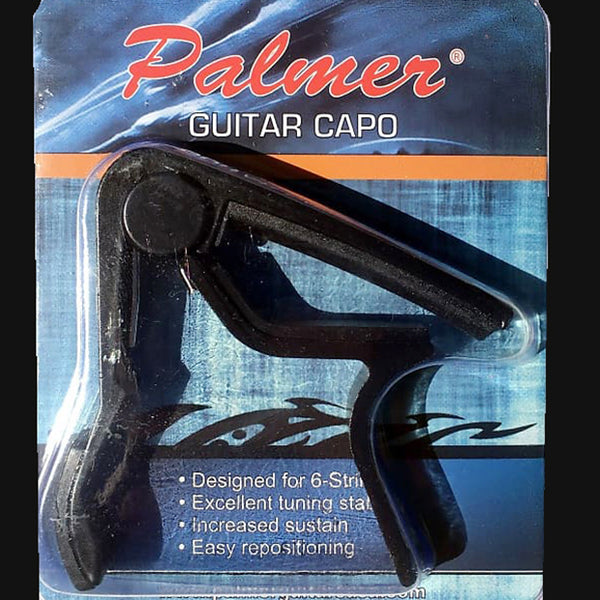 Palmer P200 Aluminum Universal Trigger Capo 6-String Black