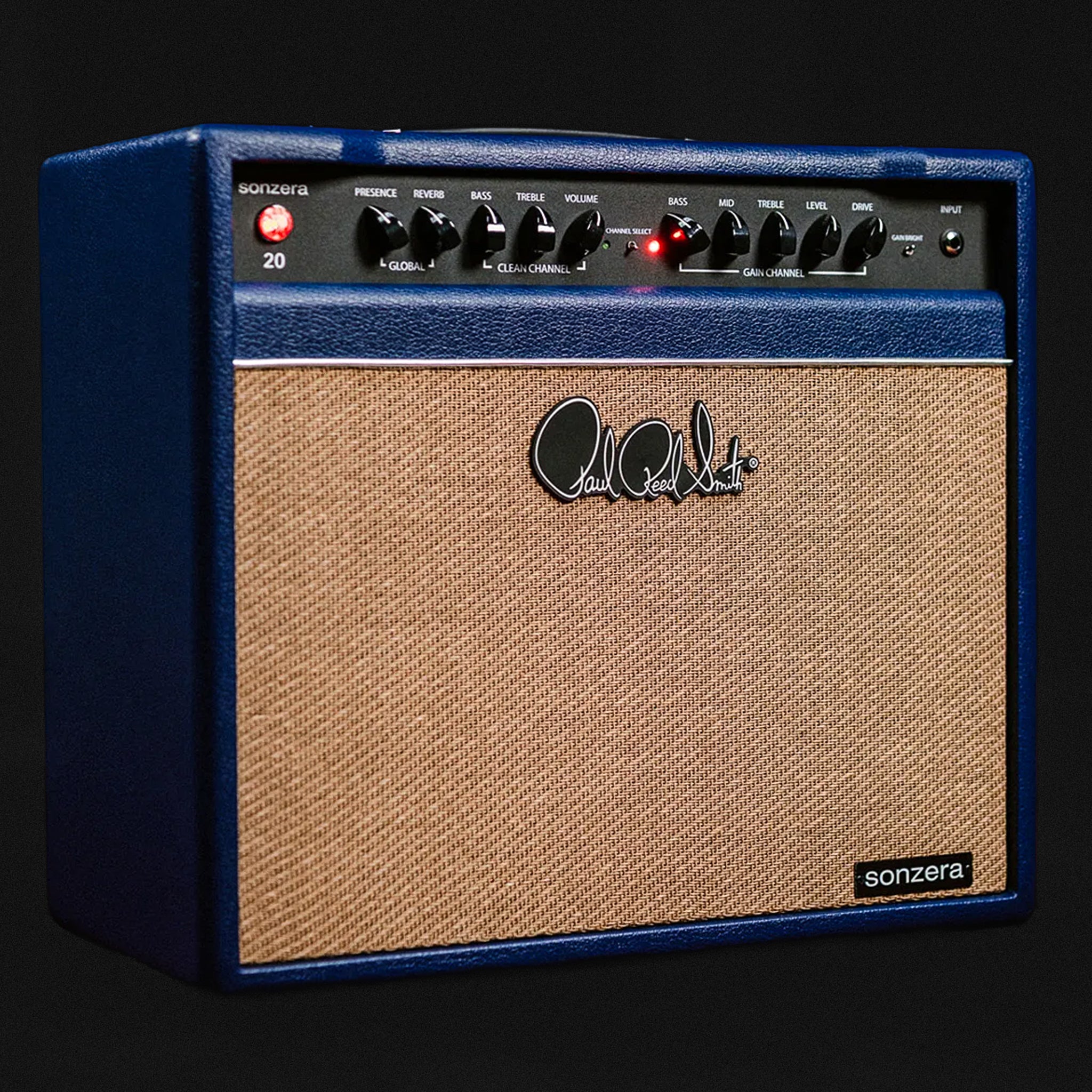 PRS Sonzera 20 2-Channel 20-Watt 1x12" Guitar Combo Amp - Indigo Blue Limited Edition (AMPC011552)