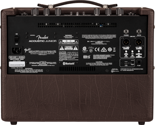 Fender Acoustic Junior 100-watt 1 x 8-inch Acoustic Guitar Amplifier 120V (TRIL24006909)