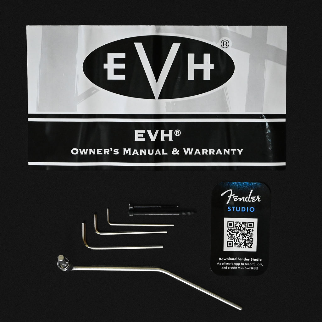 EVH Limited Edition Wolfgang Special Striped Series- Distressed Ivory 2026 (WG250138M)
