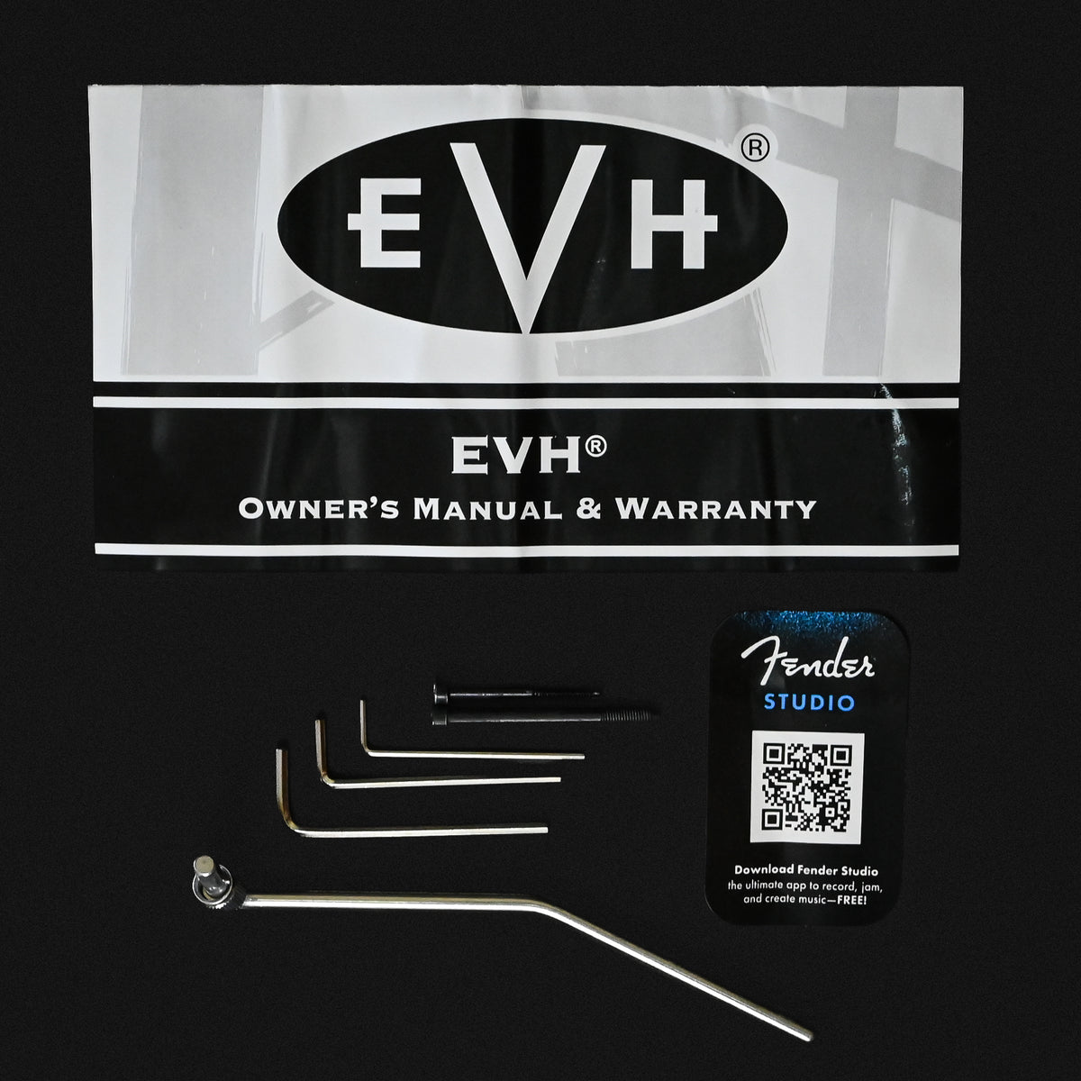 EVH Limited Edition Wolfgang Special Striped Series- Distressed Ivory 2026 (WG250138M)