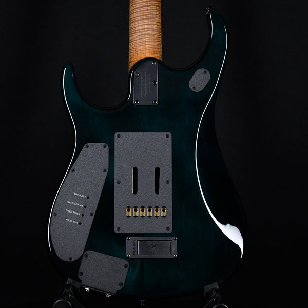 Ernie Ball Music Man JP15 Emerald Glow Roasted/Figured Maple Neck *Miami Guitar Exclusive* 2024 (H07320)