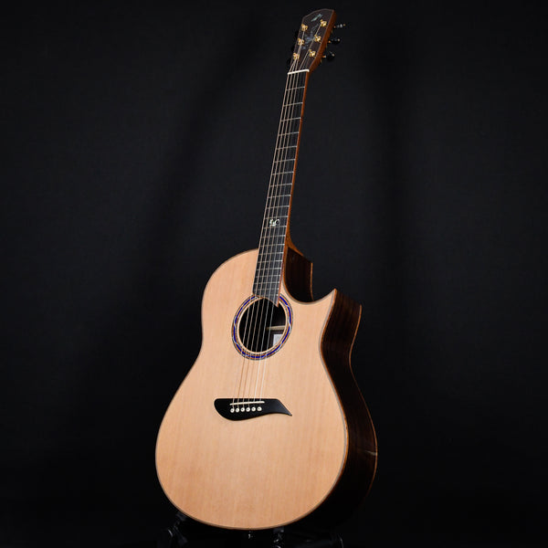 Morris S-107III Auditorium Cedar w/ Rosewood Japanese Handcrafted Fingerstyle Acoustic (2301016)