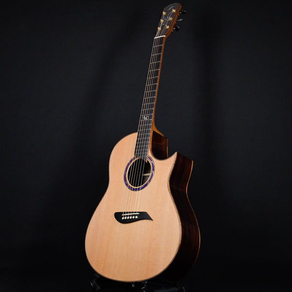 Morris S-107III Auditorium Cedar w/ Rosewood Japanese Handcrafted Fingerstyle Acoustic (2301017)