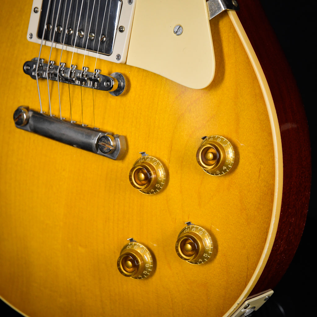 2024 Gibson Custom 1958 Les Paul Standard Reissue Murphy Lab Light Aged Lemon Burst 2024 (84724)