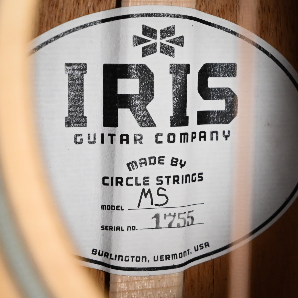 Iris MS-00 Acoustic Guitar (1755)