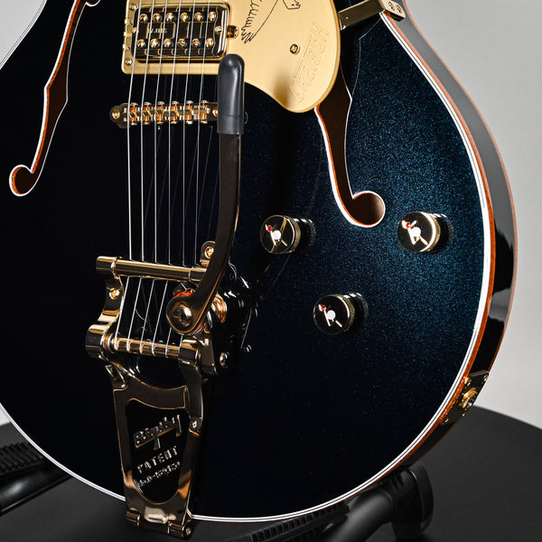 Gretsch Falcon Center Block LTD Double-Cut with String-Thru Bigsby- Midnight Sapphire (JT25051516)