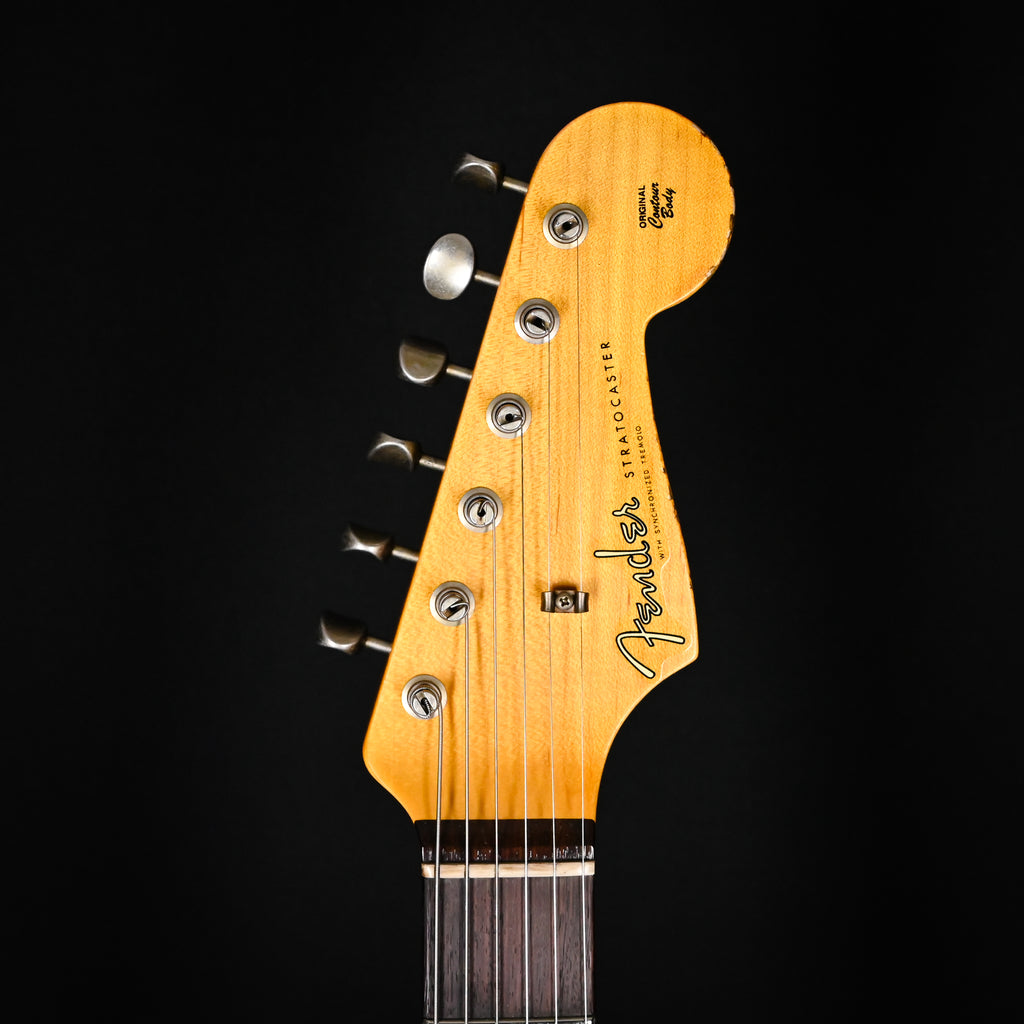 Fender Custom Shop '60 Stratocaster Heavy Relic- Aged Black / 3-color Sunburst 2025 (CZ584483)